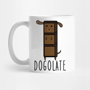 Chocolate and dog Mug